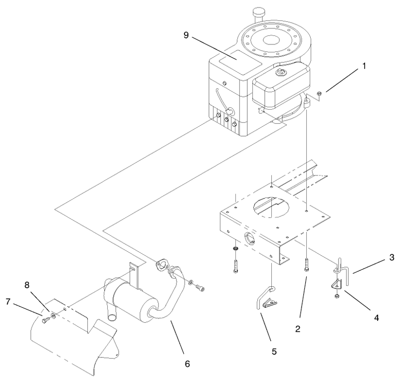 Engine System Components Assembly
