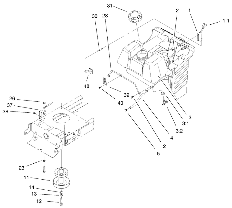 Engine System Components Assembly