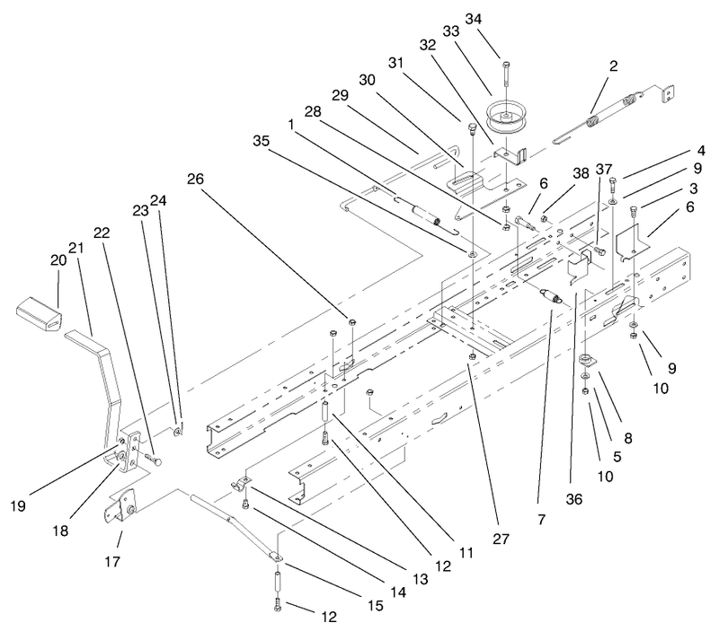 Traction Clutching Components Assembly