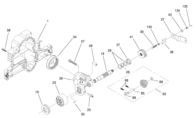 Hydro Transaxle Assembly cont