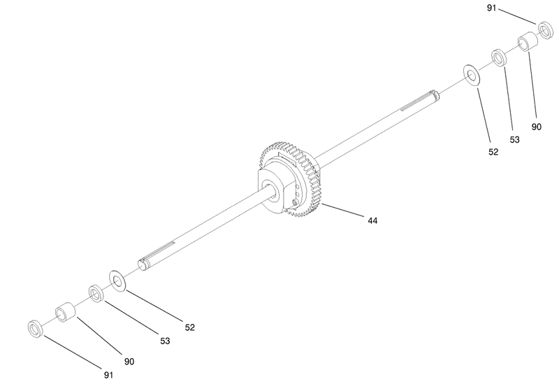 Hydro Transaxle Assembly cont
