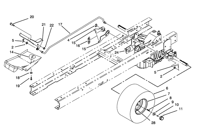 Speed Control and Rear Wheel Assembly