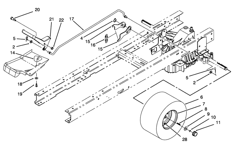 Speed Control and Rear Wheel Assembly