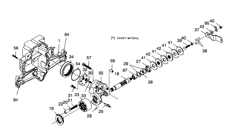 Hydrogear Transaxle Model No 321 0500