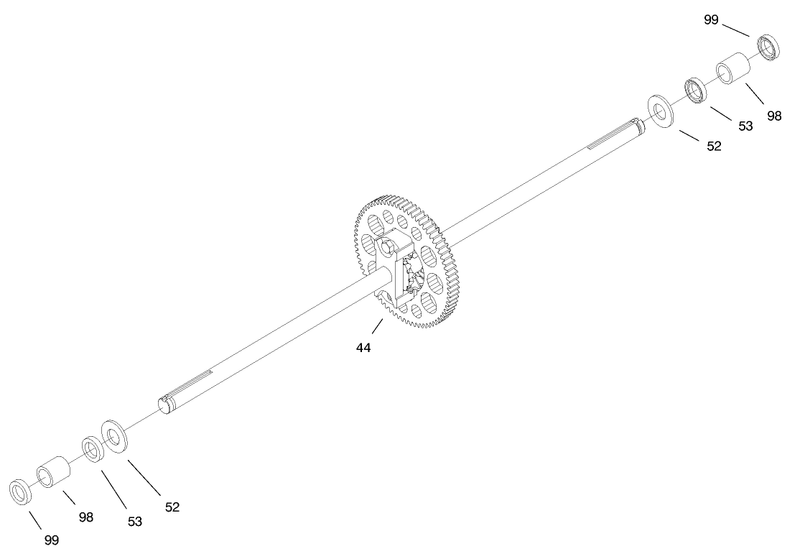 Hydro Transaxle Assembly cont