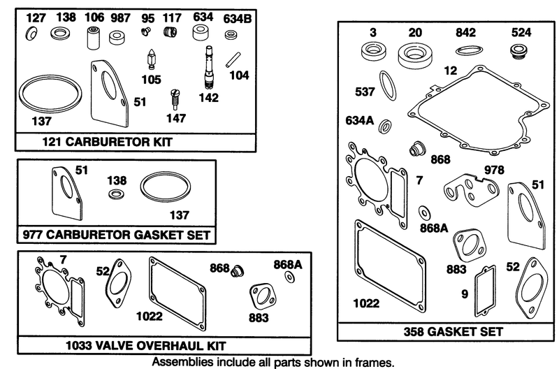 Engine Briggs and Stratton Model 28q777 0168 01