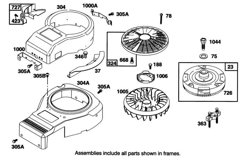 Engine Briggs and Stratton Model 28q777 0168 01