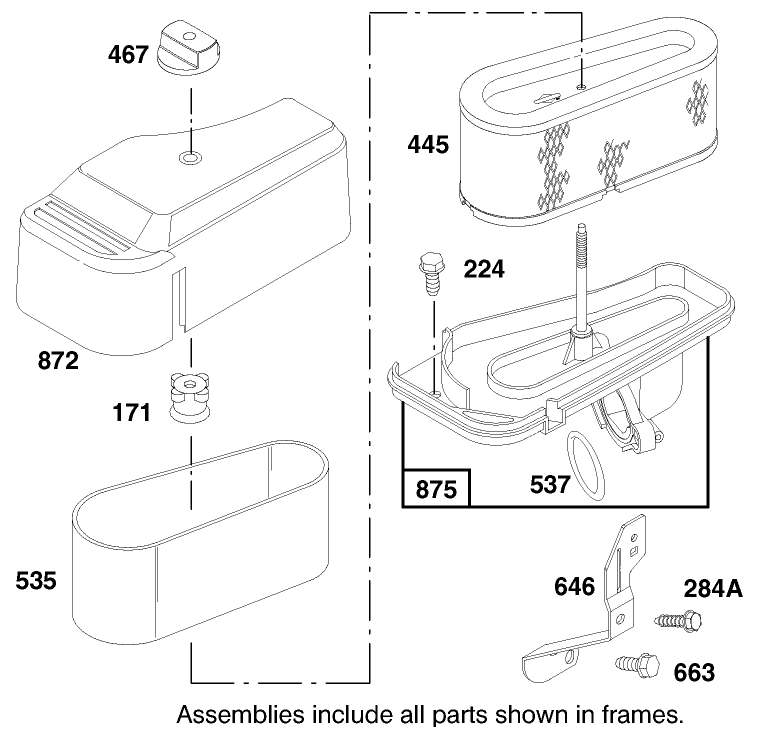 Engine Briggs and Stratton Model 28n707 0131 01