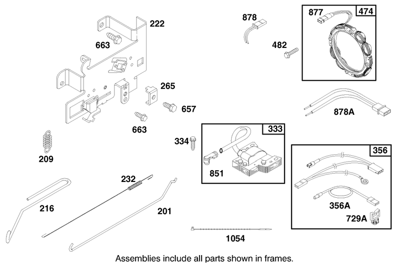Engine Briggs and Stratton Model 28n777 0174 01