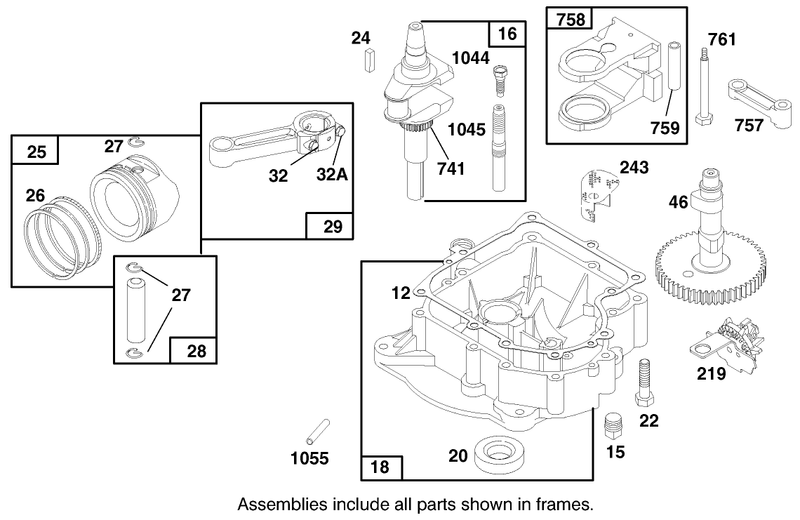 Engine Briggs and Stratton Model 28q777 0668 A1