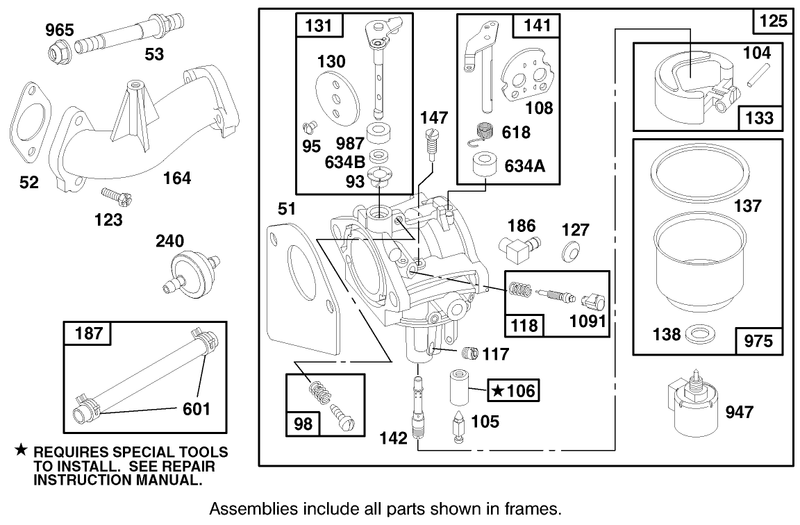 Engine Briggs and Stratton Model 28q777 0668 A1