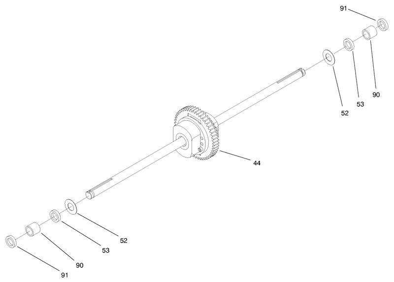 Hydro Transaxle Assembly continued