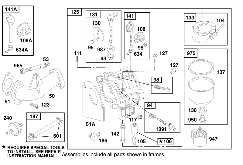 Engine Briggs and Stratton Model 28q777 0668 E1