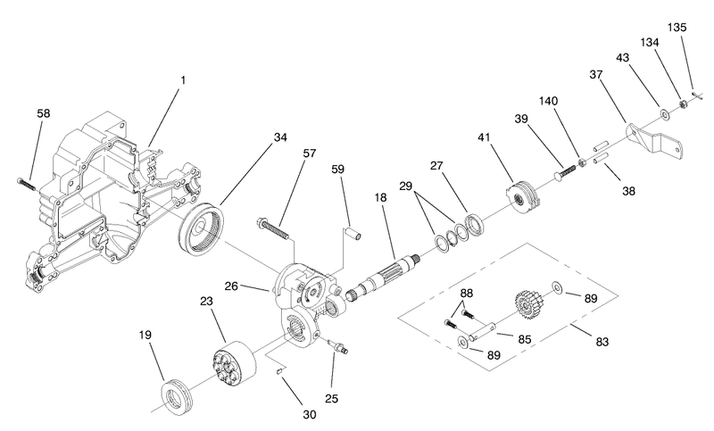 Hydro Transaxle Assembly continued
