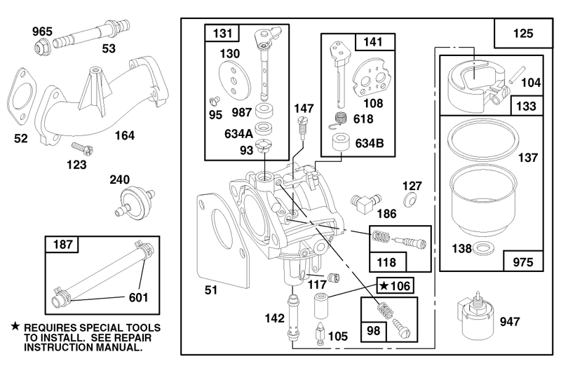 Engine Briggs and Stratton Model 28n777 0174 01