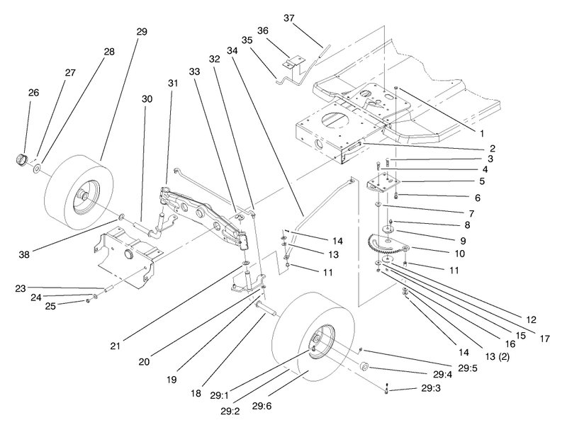 Front Axle Assembly