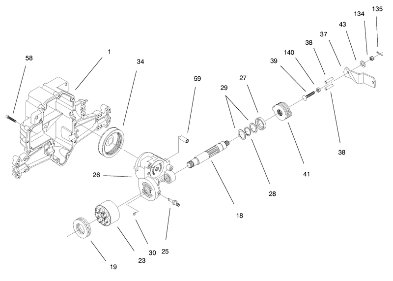 Hydro Transaxle Assembly cont