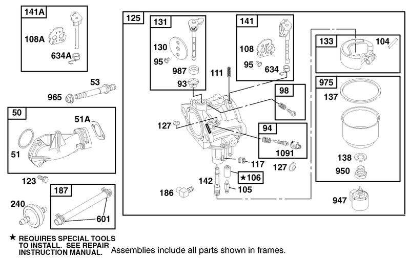 Engine Briggs and Stratton Model 28q777 0690 E1