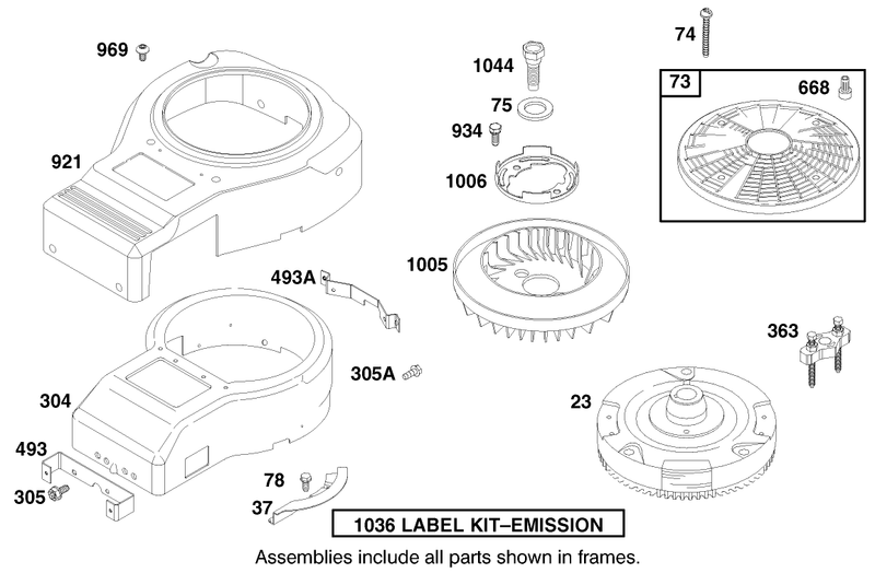 Engine Briggs and Stratton Model 28q777 0690 E1