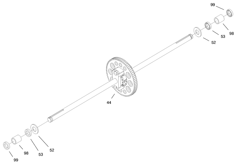 Hydro Transaxle Assembly cont