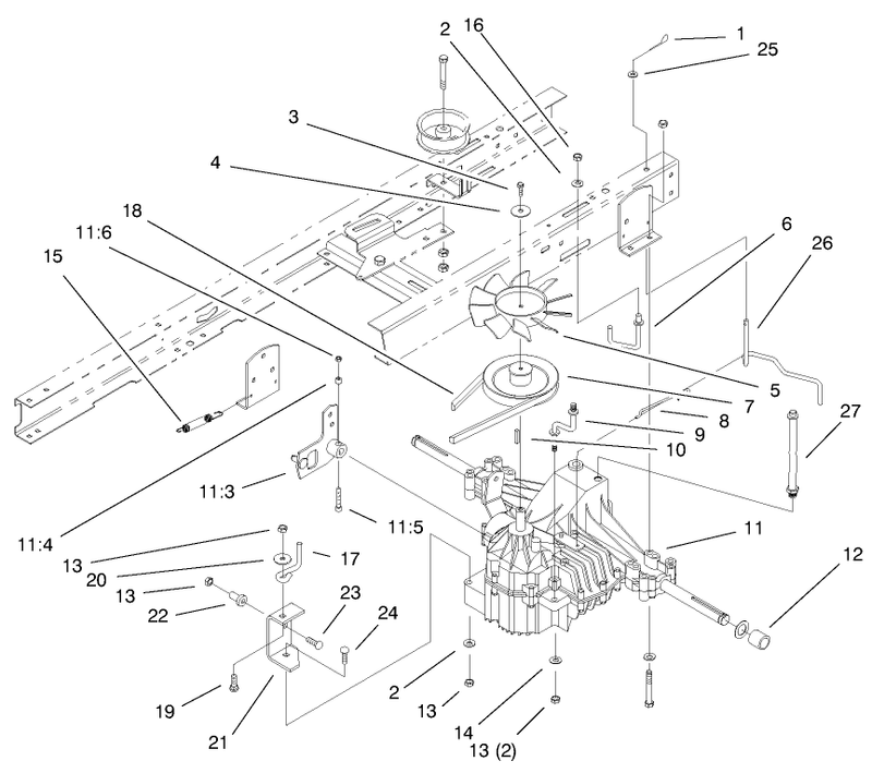 Hydro Transaxle Assembly