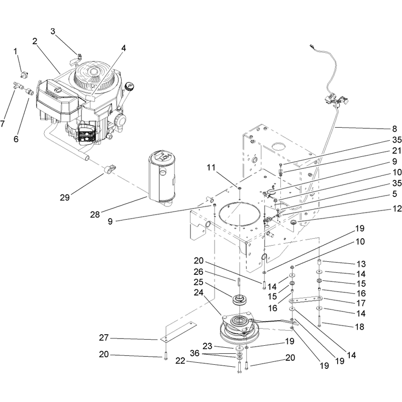 Engine Installation Assembly