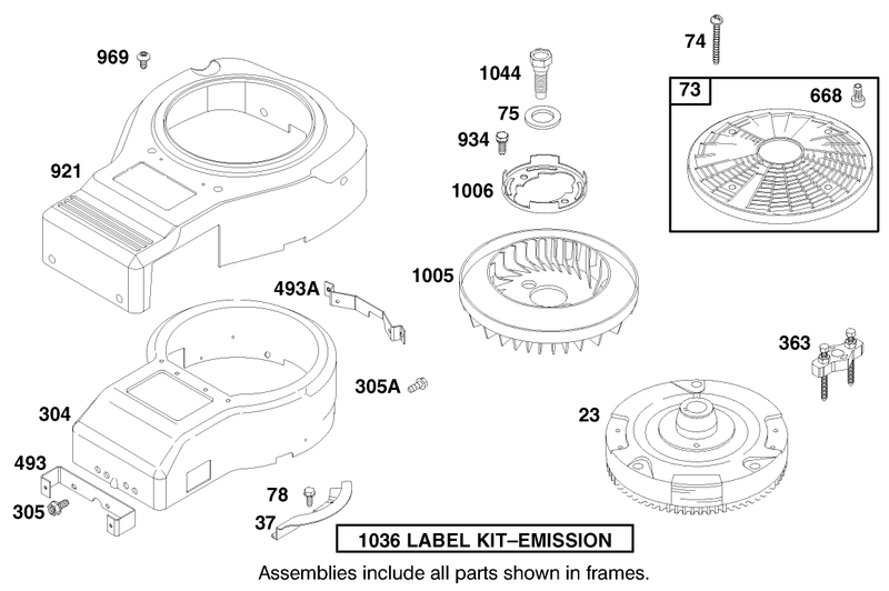 Engine Briggs and Stratton Model 28q777 0690 E1