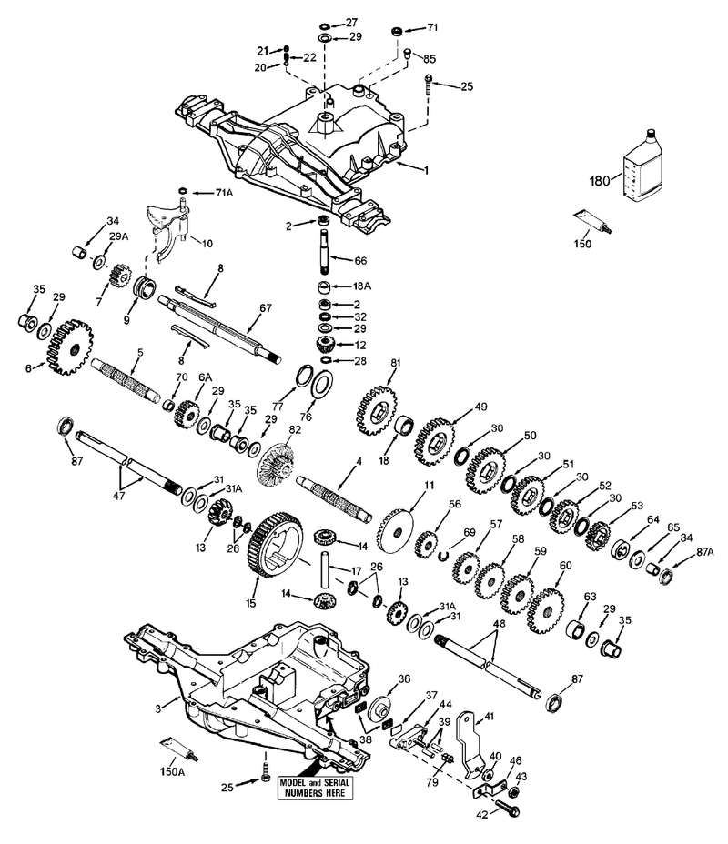 Peerless Transaxle Model Mst 205 509