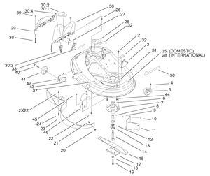 38in Deck Assembly