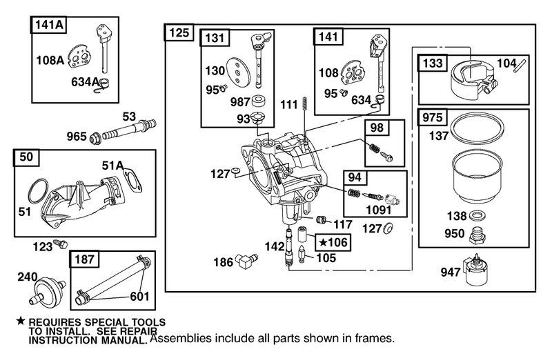 Engine Briggs and Stratton Model 28q777 0690 E1