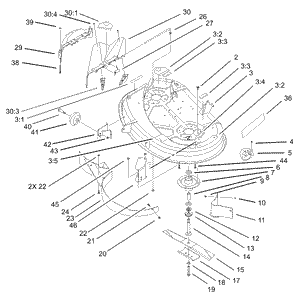 38in Deck Assembly