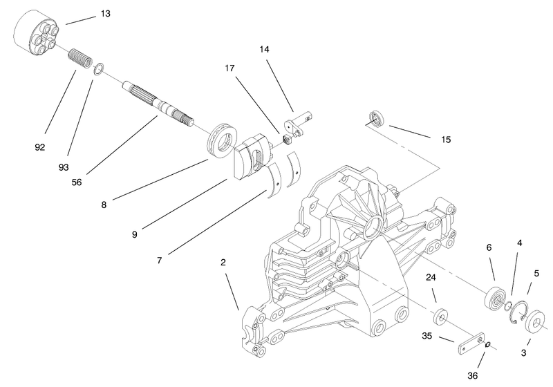 Hydro Transaxle Assembly