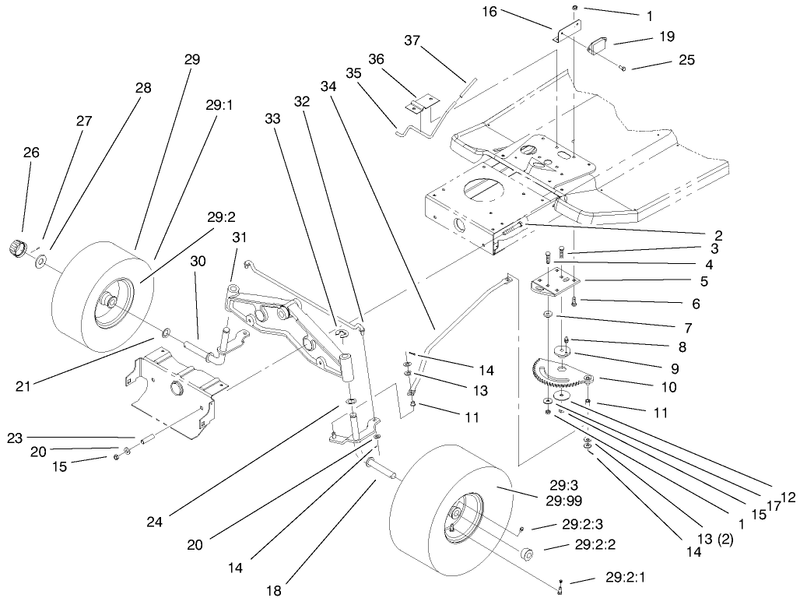 Steering Components Assembly