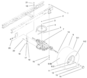 5 Speed Transaxle Assembly