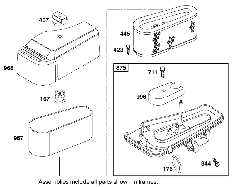 Engine Briggs and Stratton Model 28q777 0690 E1