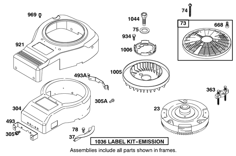 Engine Briggs and Stratton Model 28q777 0690 E1
