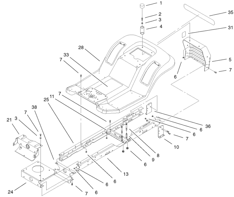 Frame And Body Assembly