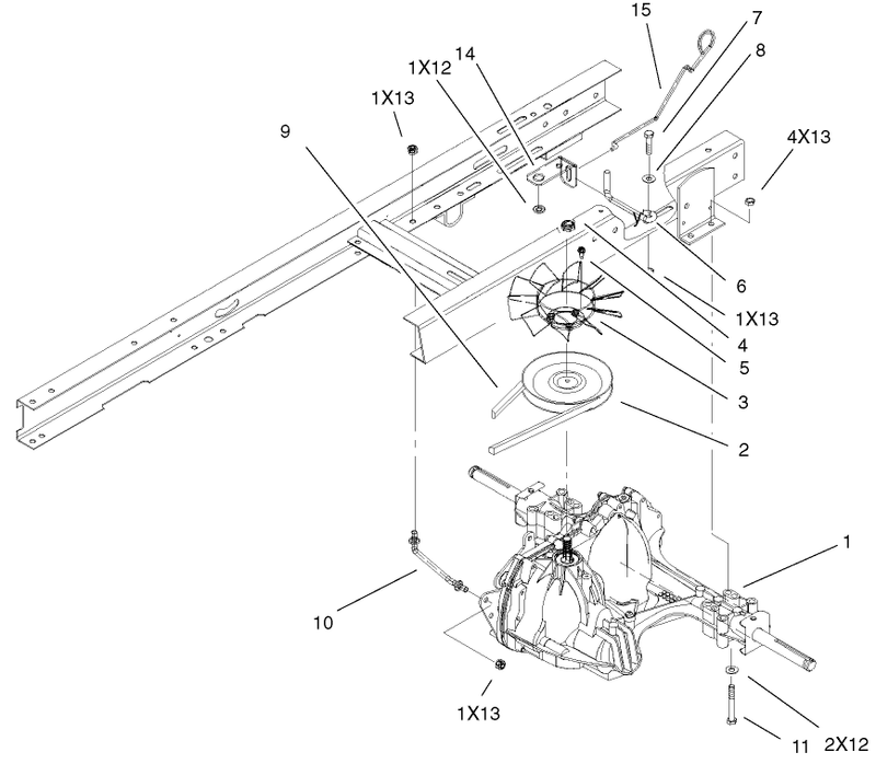 Hydro Transaxle Assembly