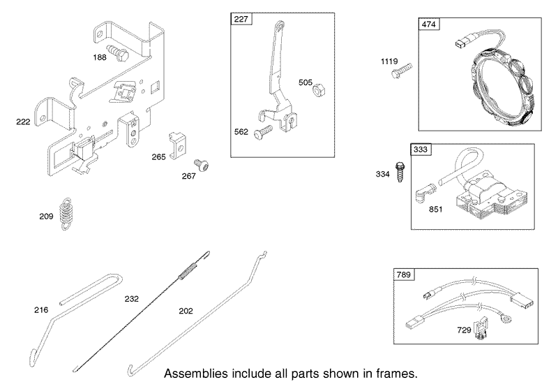 Governor Assembly Briggs and Stratton 31F777 0123 E1