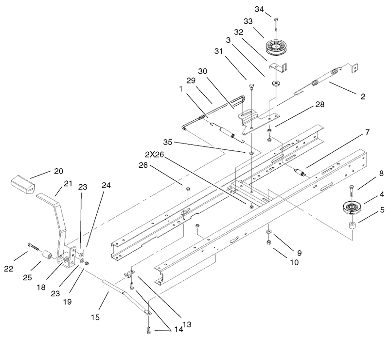 Traction Brake Assembly
