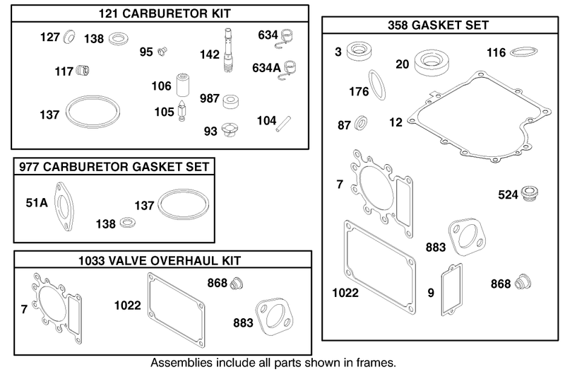 Engine Briggs and Stratton Model 28q777 0690 E1