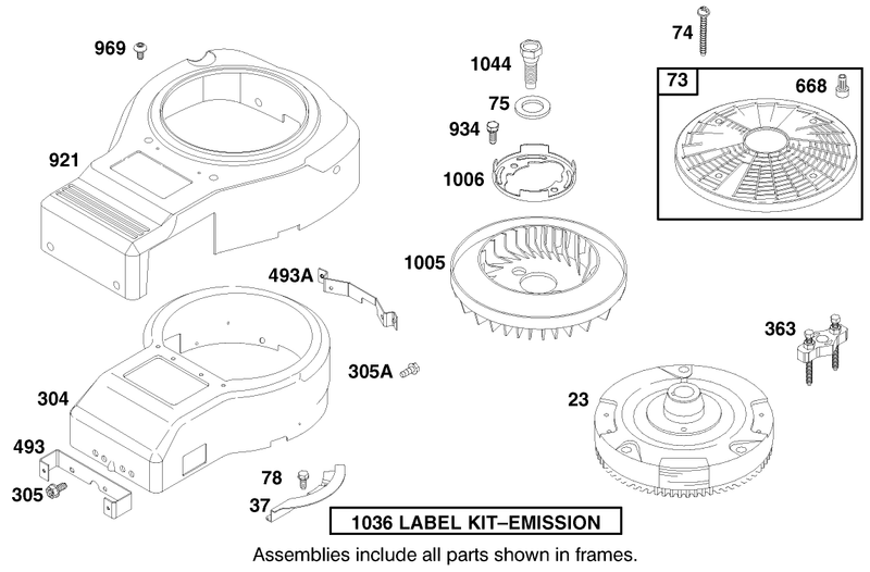 Engine Briggs and Stratton Model 28q777 0690 E1