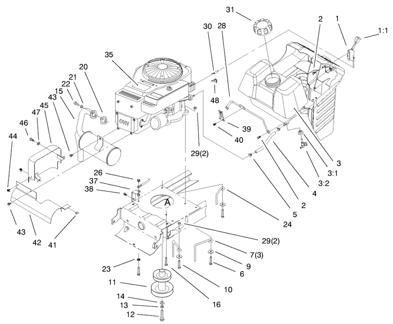 Engine Components Assembly