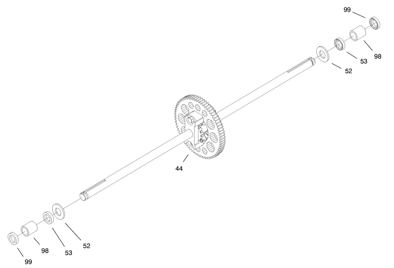 Hydro Transaxle Assembly cont