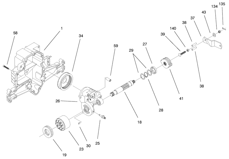 Hydro Transaxle Assembly cont