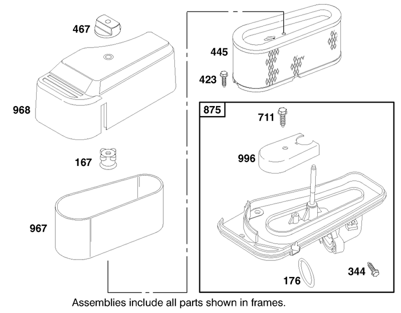 Engine Briggs and Stratton Model 28q777 0690 E1