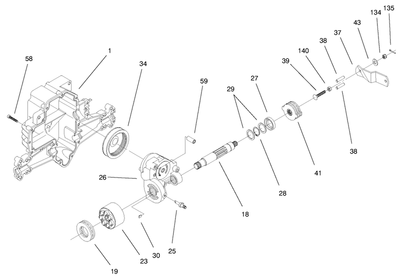 Hydro Transaxle Assembly cont