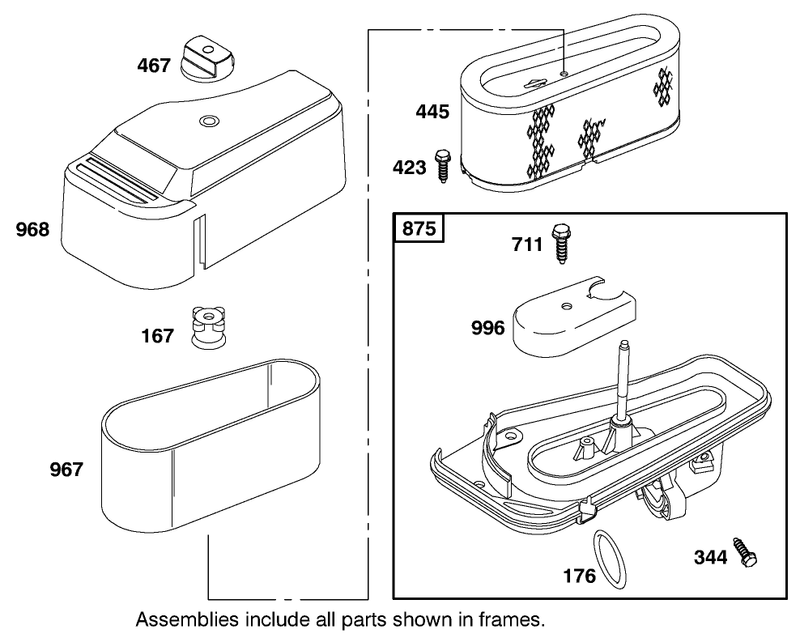 Engine Briggs and Stratton Model 28q777 0690 E1