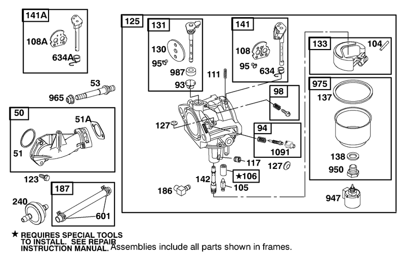 Engine Briggs and Stratton Model 28q777 0690 E1