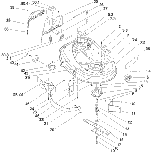 38in Deck Assembly